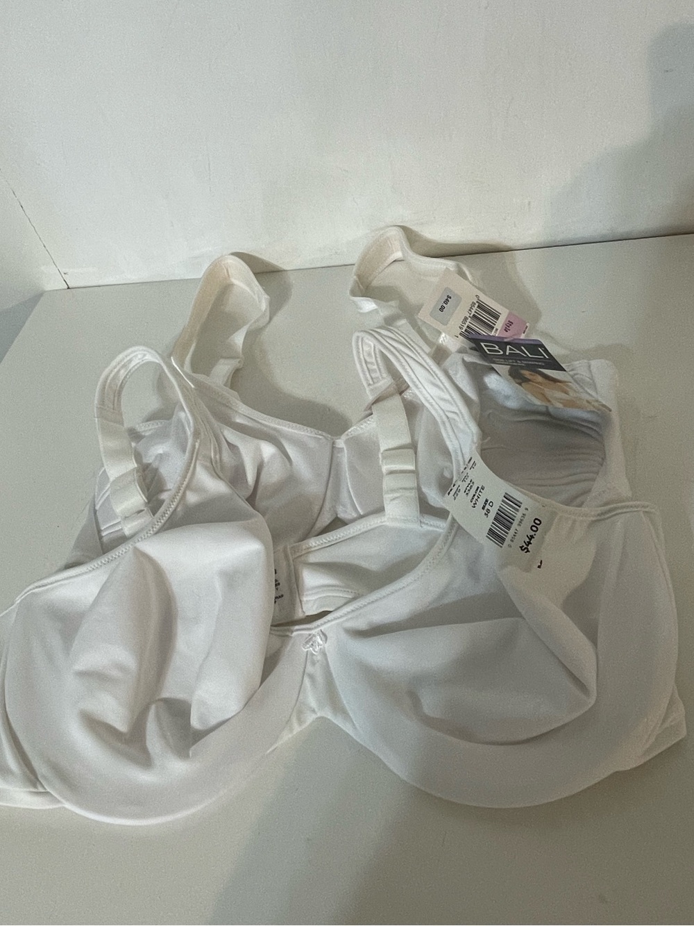 Bali Bras in White NWT